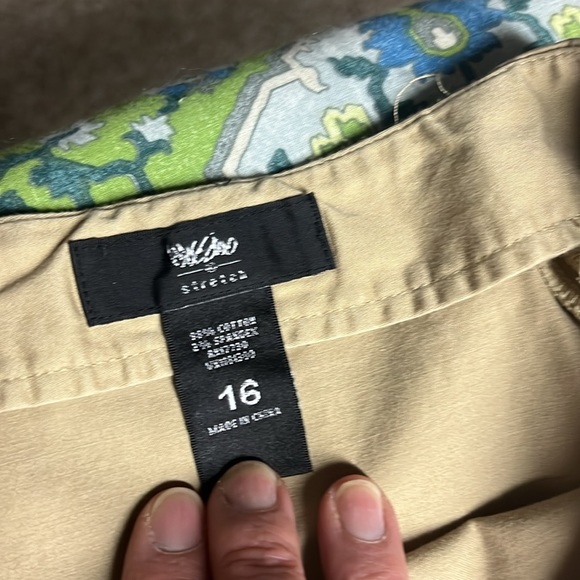 Khaki pencil skirt - Picture 5 of 6